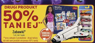 Zabawki promocja w POLOmarket