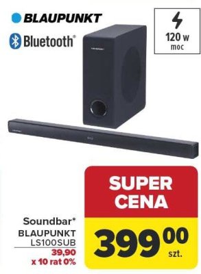 Soundbar LS100SUB Blaupunkt promocja w Carrefour