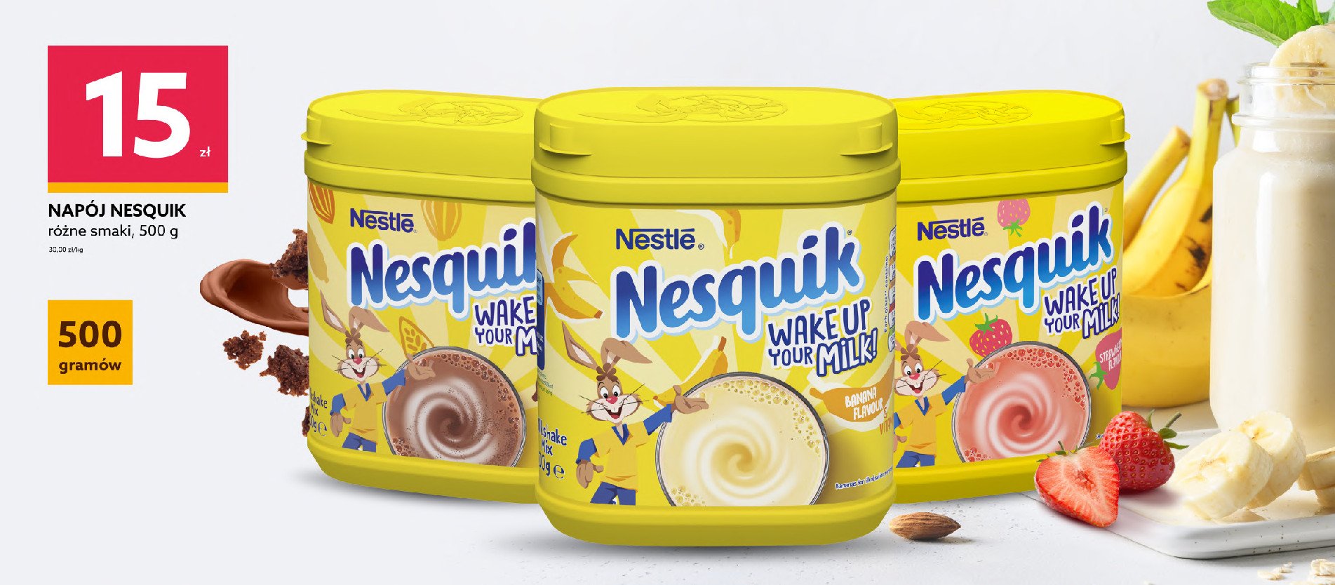 Kakao bananowe Nesquik promocja