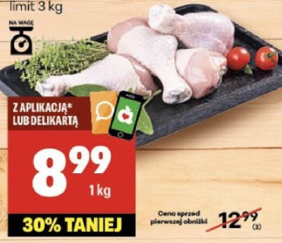 Podudzia z kurczaka promocja w Delikatesy Centrum