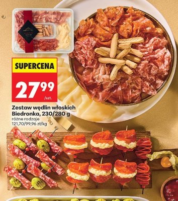 Zestaw wędlin włoskich Biedronka promocja w Biedronka