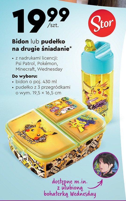 Lunchbox 19.5 x 16.5 cm pokemon Stor promocja
