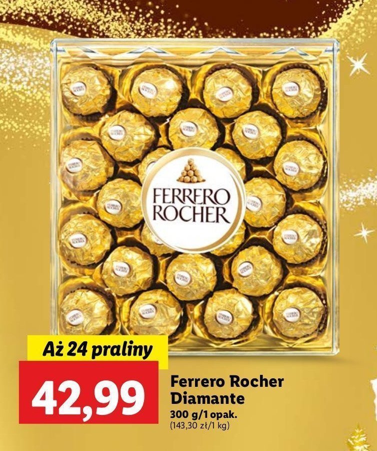 Praliny Ferrero rocher promocja