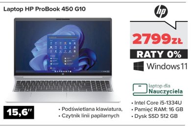 Laptop ProBook 450 G10 promocja w NEONET