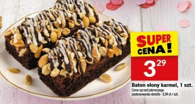 Baton słony karmel i biała czekolada Kizzers promocja w Twój Market