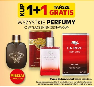 Perfumy wszystkie rodzaje 1+1 GRATIS promocja w Kaufland