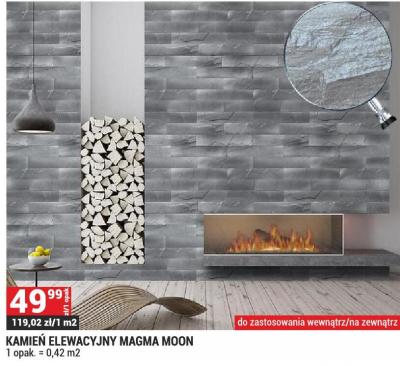 Kamień elewacyjny Magma Moon, 1 opak. = 0,42 m2 promocja w Merkury Market