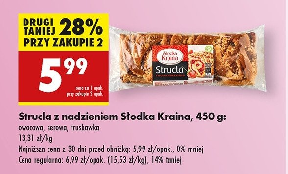 Strucla owocowa Słodka kraina promocja