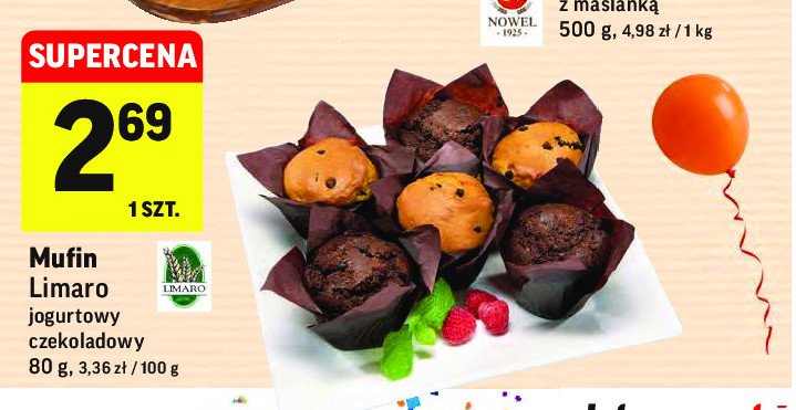 Muffin czekoladowy Limaro promocja