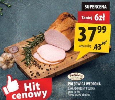 Polędwica wędzona Pelikan promocja w Arhelan