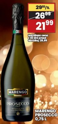 Prosecco Marengo 0,75 L promocja w Wafelek