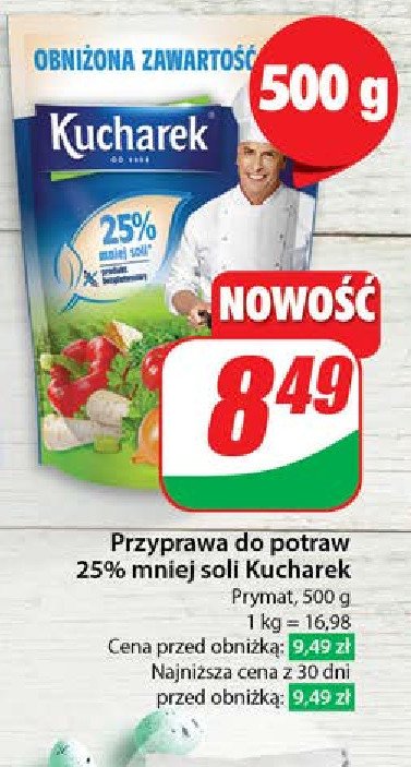 Przyprawa do potraw Kucharek promocja