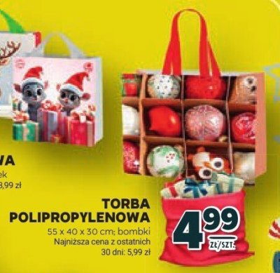 Torba polipropylenowa promocja w Stokrotka