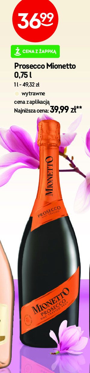 Wino Mionetto prosecco promocja