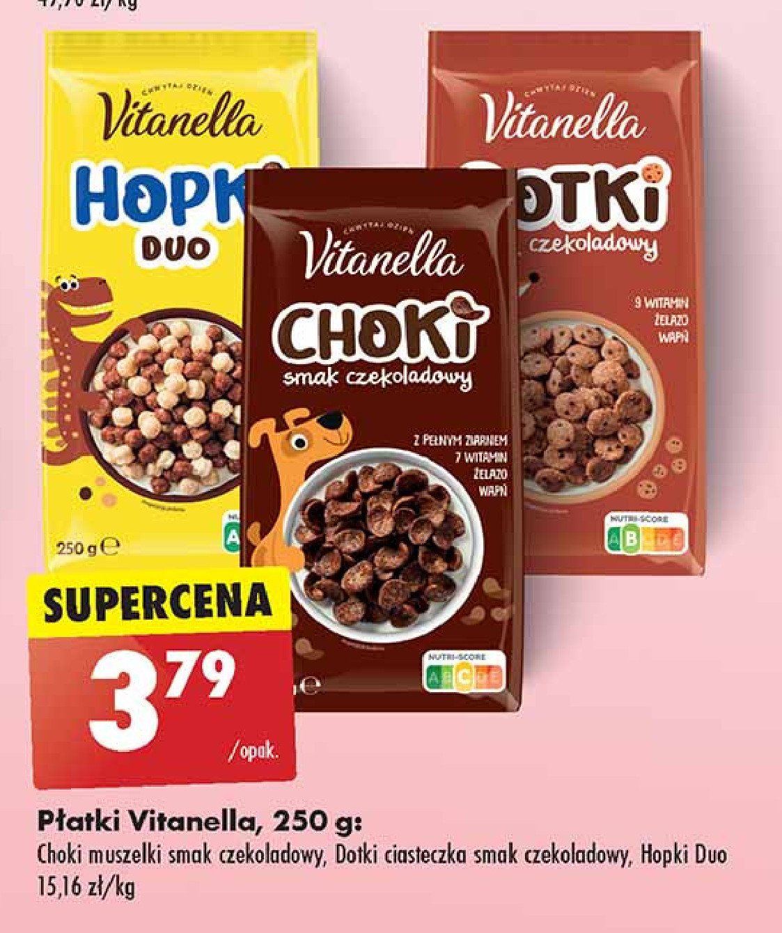 Płatki hopki duo Vitanella promocja