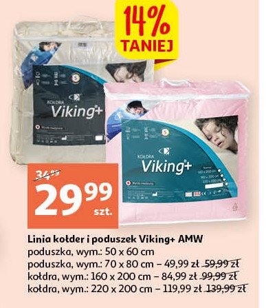 Poduszka viking plus 70 x 80 cm Amw promocja