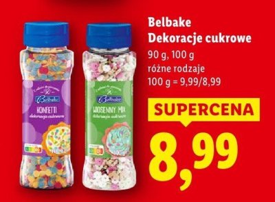 Dekoracje cukrowe  promocja w Lidl
