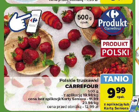 Truskawki Carrefour promocja