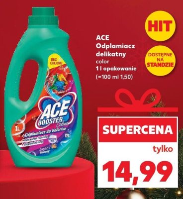 Odplamiacz delikatny color  promocja w Kaufland