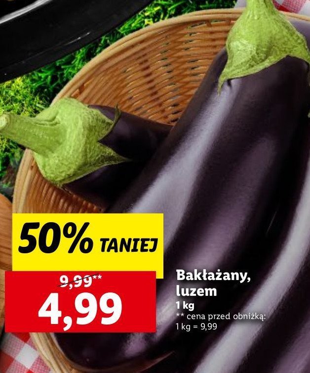 Bakłażan promocja