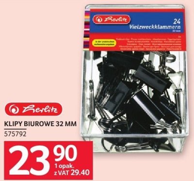 Klipy biurowe 32 mm promocja w Selgros