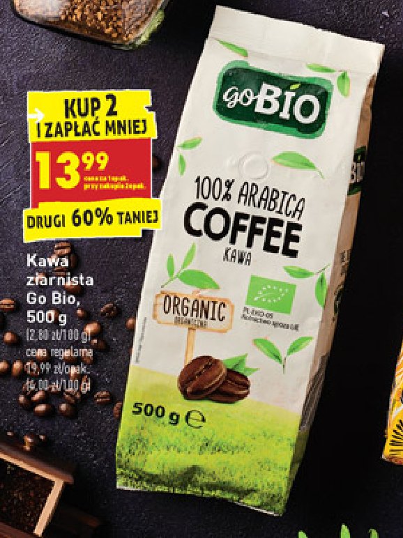 Kawa Gobio 100% arabica cofee promocja