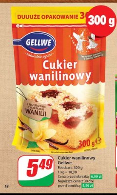 Cukier wanilinowy Gellwe promocja