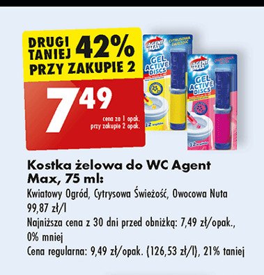 Point block cytrusowa 艣wie偶o艣膰 Agent max promocja