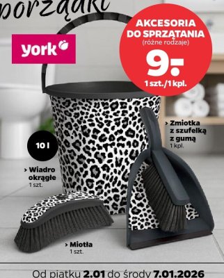 Akcesoria do sprzątania - Miotła promocja w Netto