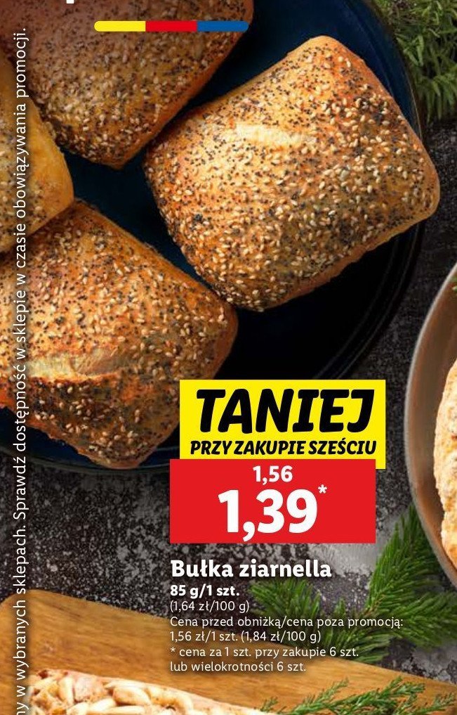 Bułka ziarnella promocja