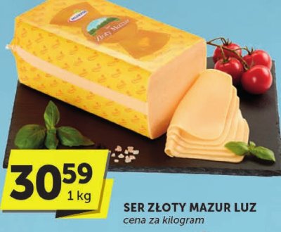 Ser żółty Mazur Luz promocja w ABC