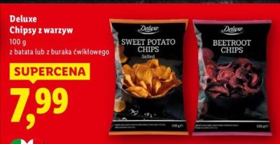 Chipsy z warzyw z batata promocja w Lidl