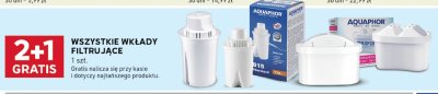 Wkłady filtrujące Aquaphor promocja w Stokrotka