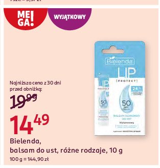 Balsam do ust protect Bielenda promocja w Rossmann