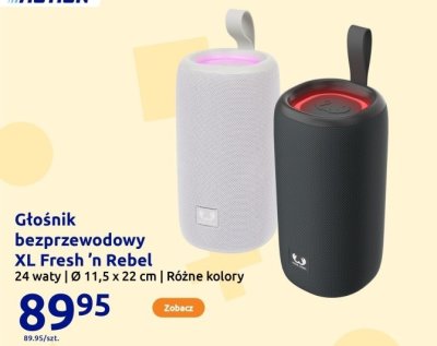 Głośnik bezprzewodowy XL Fresh 'n Rebel promocja w Action
