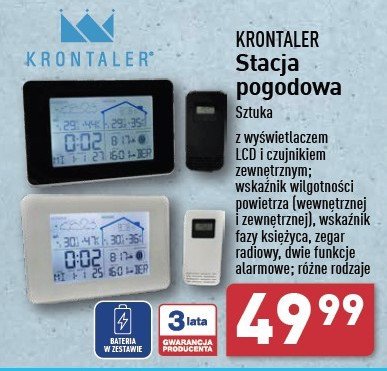 Stacja radiowa pogodowa Krontaler promocja