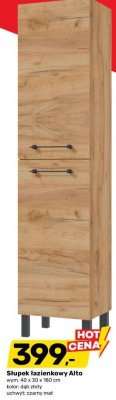 Słupek łazienkowy Alto Defra promocja w Bricomarche