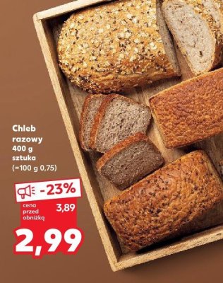 Chleb razowy promocja w Kaufland