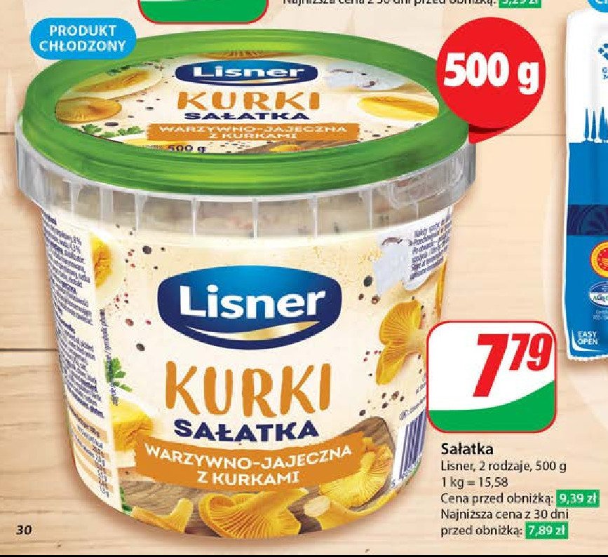 Sa艂atka warzywno-jajeczna z kurkami Lisner promocja