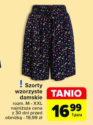 Szorty damskie m-xxl promocja