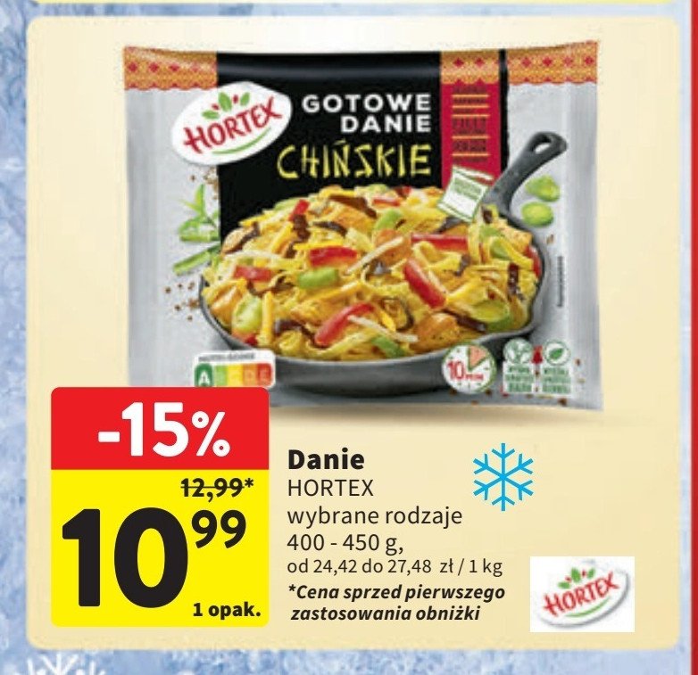 Gotowe danie chińskie Hortex promocja w Intermarche