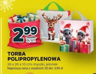 Torba polipropylenowa promocja w Stokrotka