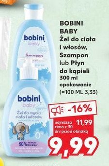 Szampon do włosów hypoalergiczny Bobini baby promocja