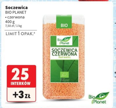 Soczewica czerwona BIO Planet promocja w Intermarche