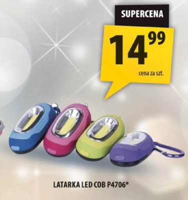Latarka LED COB P4706 promocja w Arhelan