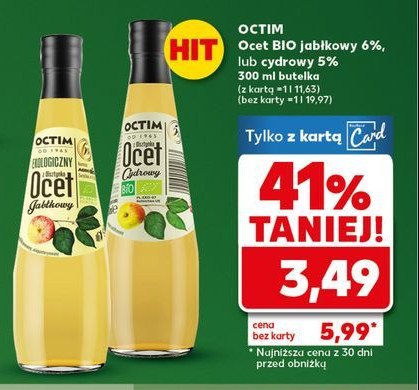 Ocet cydrowy Octim promocja w Kaufland