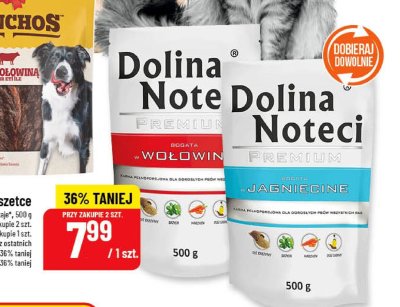 Karma dla psa w saszetce Dolina Noteci Premium promocja w POLOmarket