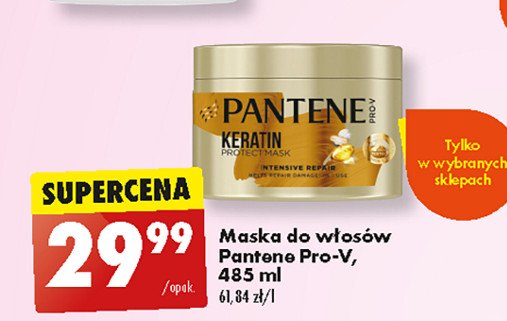 Maska do włosów keratin Pantene pro-v promocja