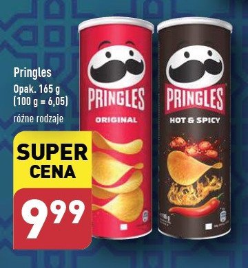 Chipsy hot & spicy Pringles promocja