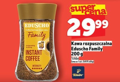 Kawa rozpuszczalna Eduscho Family 200 g promocja w TOPAZ
